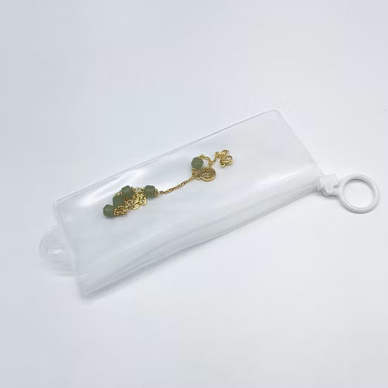 基本的なカスタマイズ高品質の印刷プラスチック PVC 透明トートバッグプロモーションポーチ